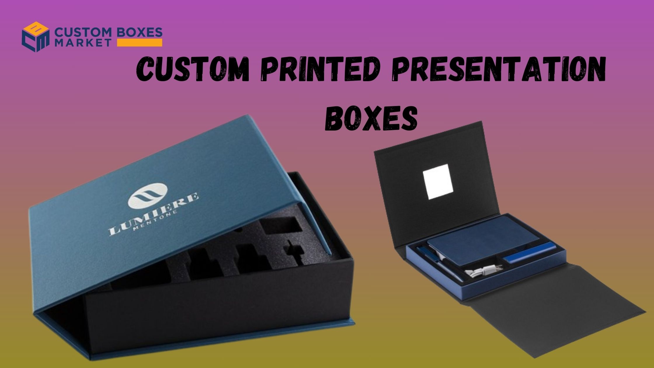 Exquisite Impressions: Custom Presentation Boxes For Unforgettable Displays