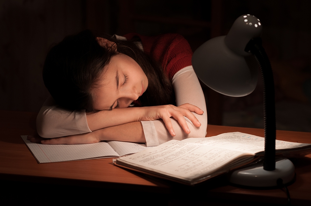How do you keep your self awake for late night studying?