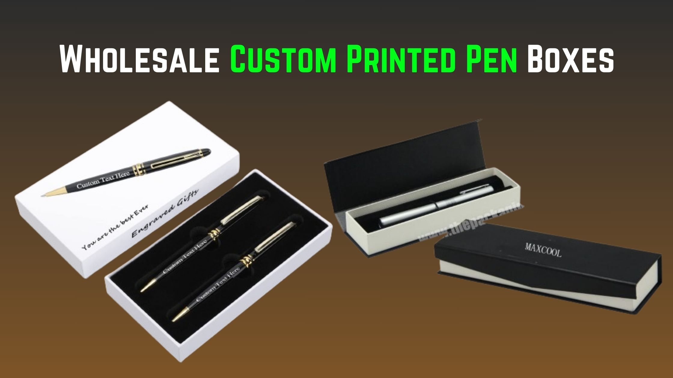Exploring Innovations In Custom Pen Boxes Wholesale Manufacturing