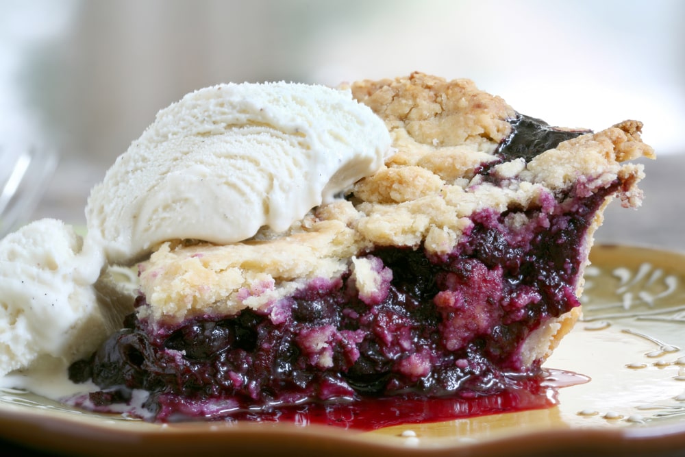 blueberry pie in Canada by The Big Apple