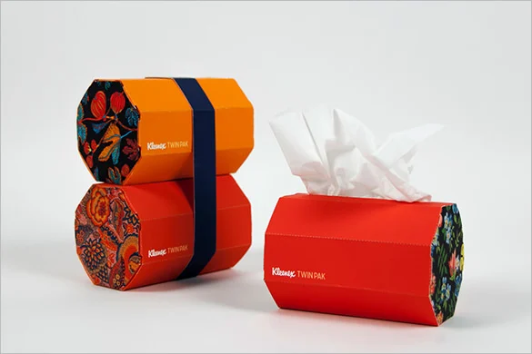 custom tissue packaging boxes