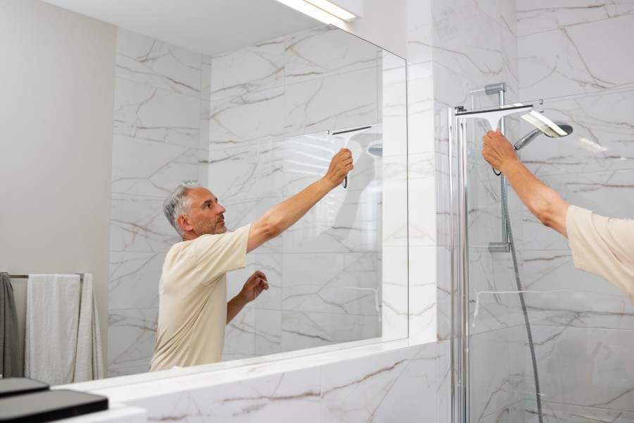 Bathroom Shower Glass Installation in Dubai