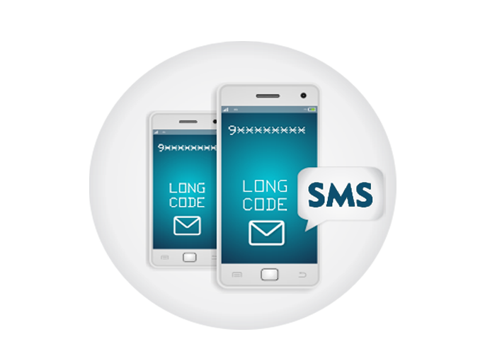 long code sms