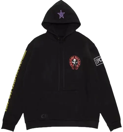 Black Chrome Hearts Hoodie