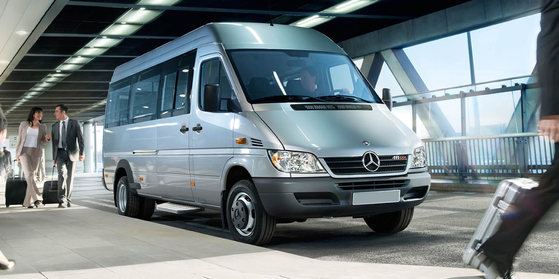 Executive minibus hire in telford