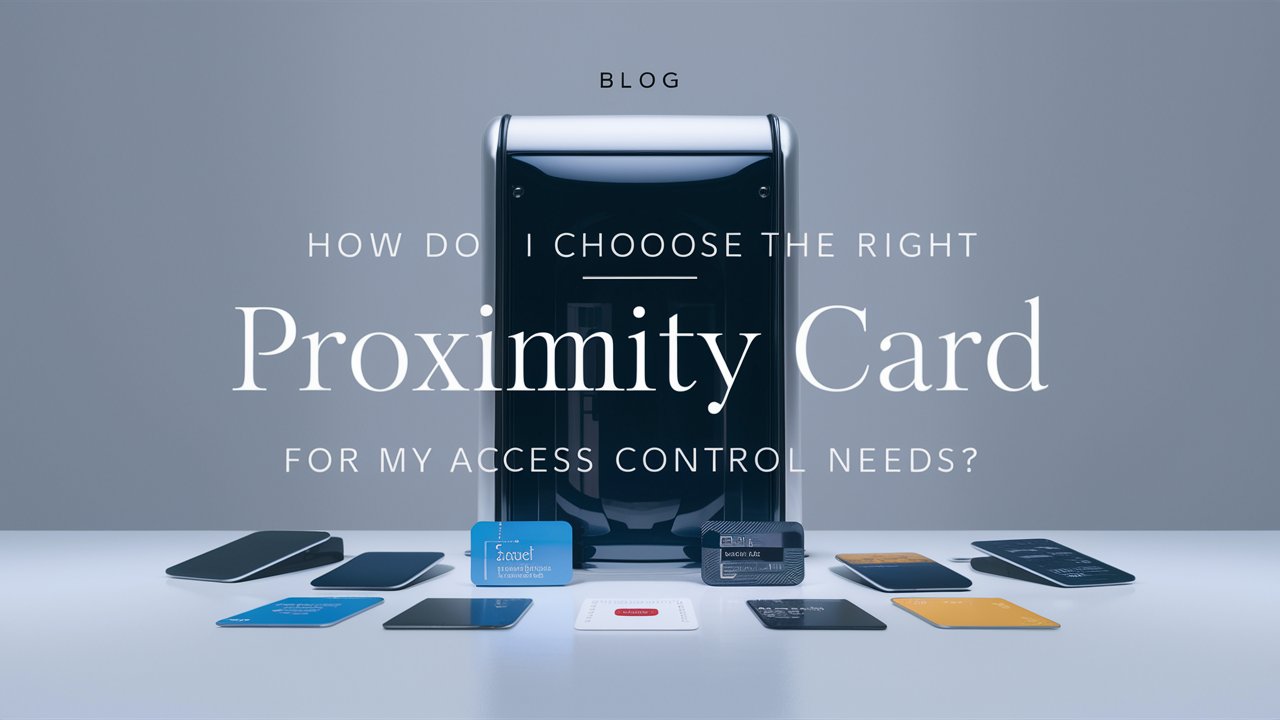 How Do I Choose the Right Proximity Card for my Access Control Needs?