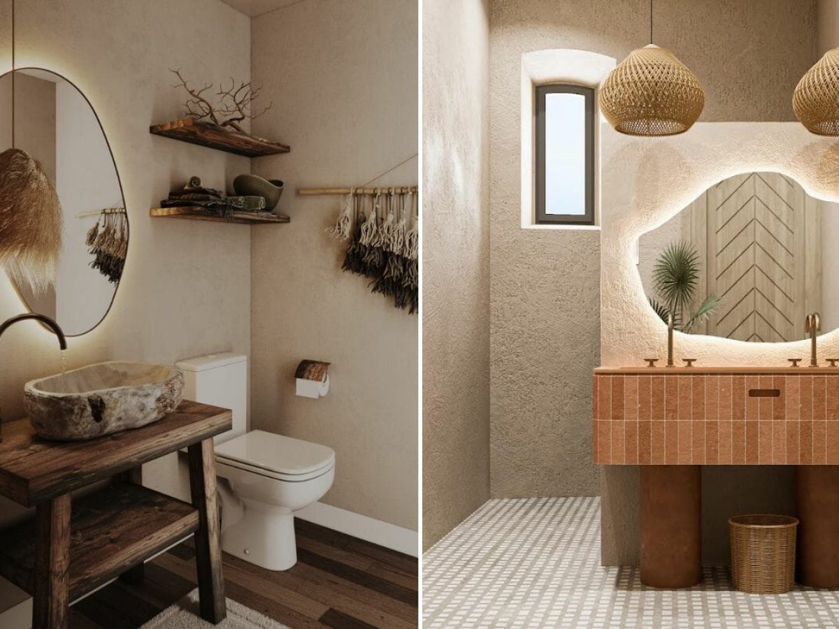 Organic and Natural Material Ideas for a Kirkland Bathroom Remodel