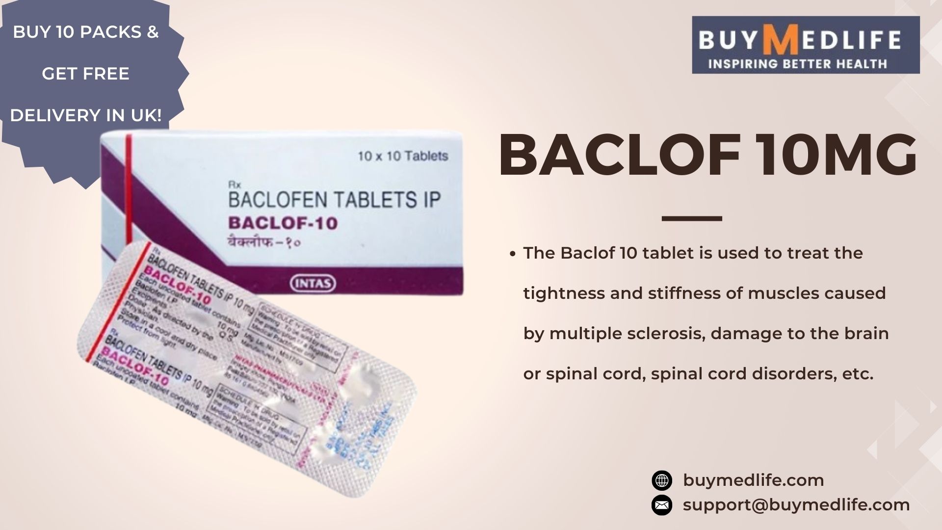 Baclof 10 mg