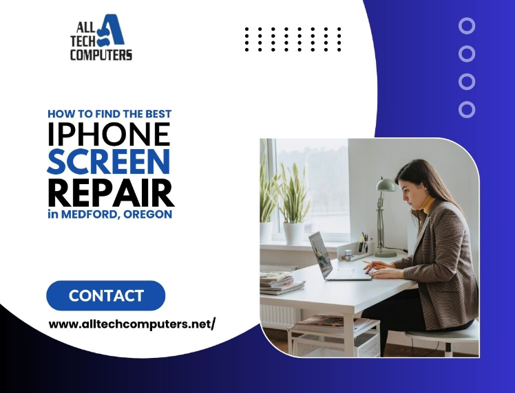 iPhone screen repair in Medford Oregon