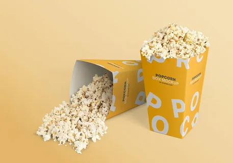 Custom  popcorn boxes