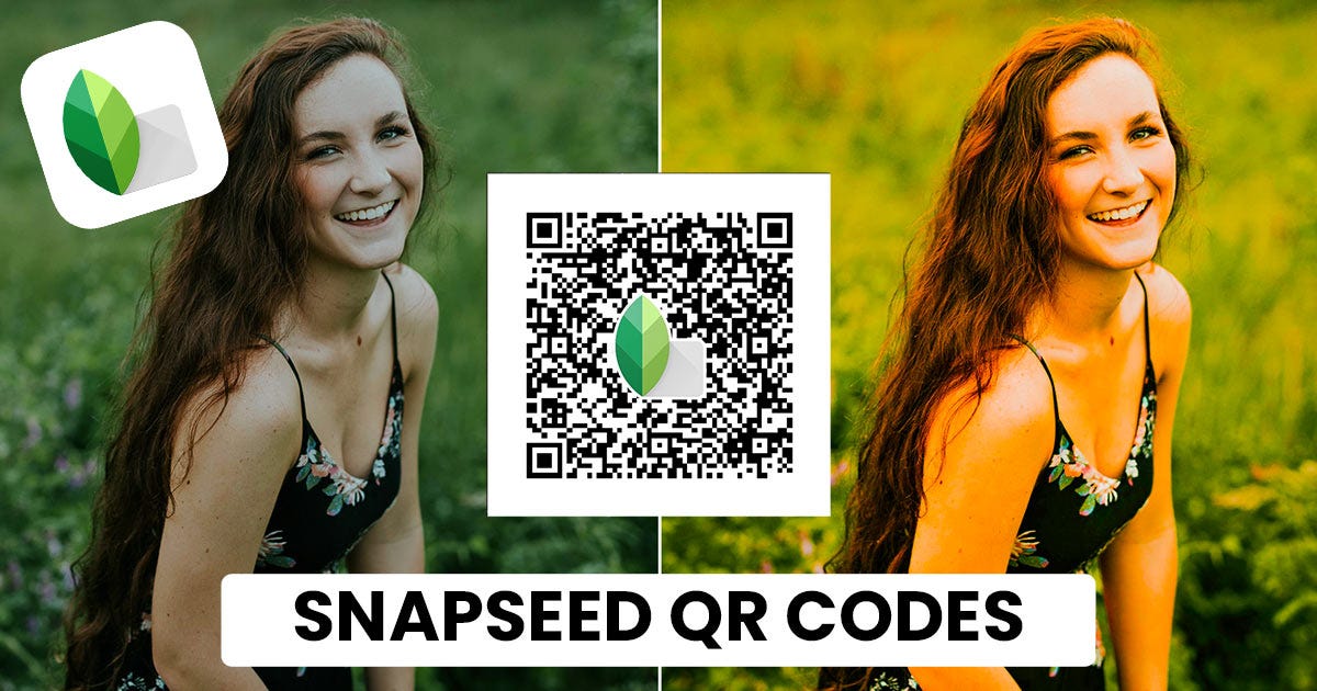 snapseed qr codes