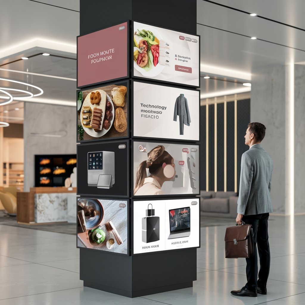 Increasing Engagement with Vertical Digital Signage: A Tactical Approach