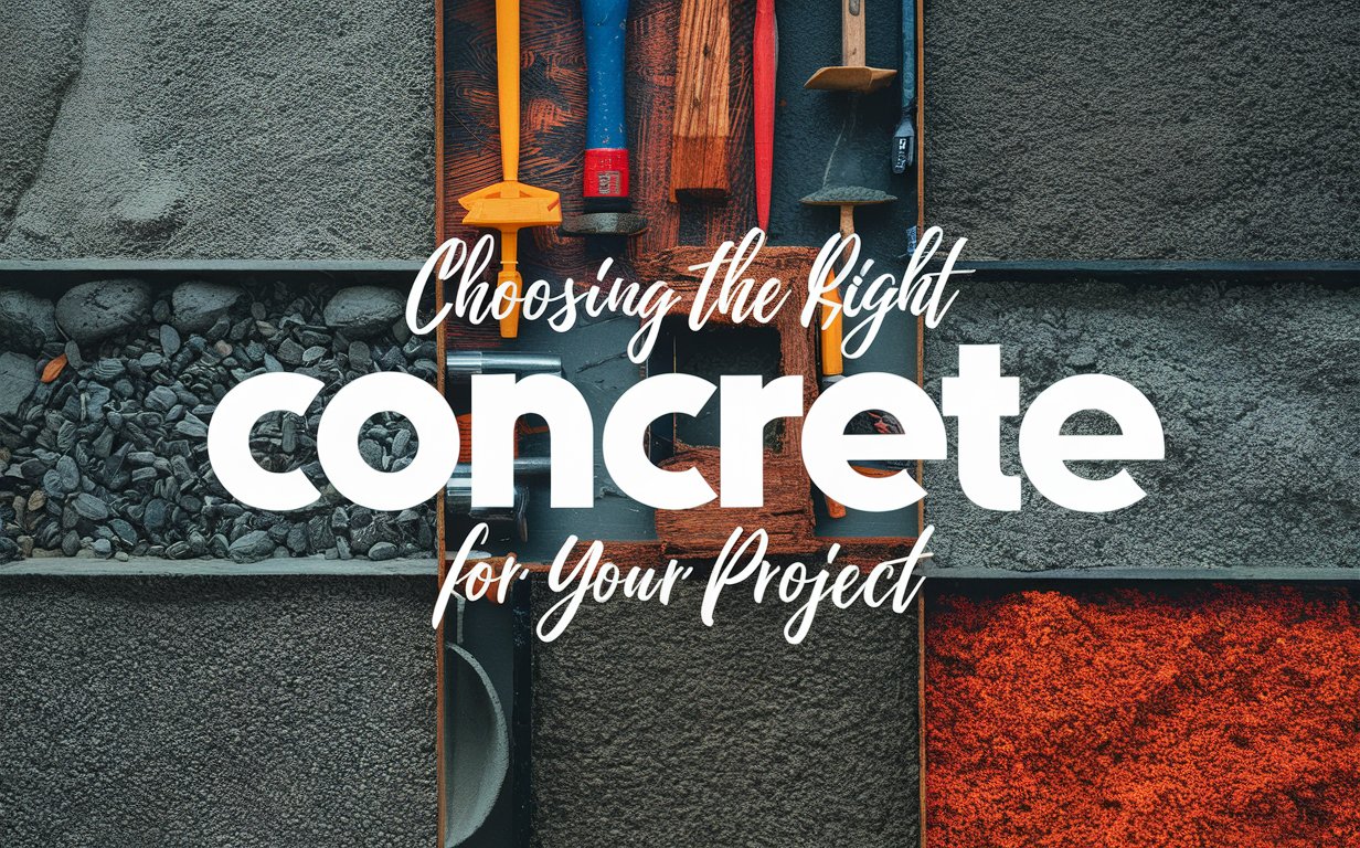 Choosing the Right Concrete Mix for Your Project?