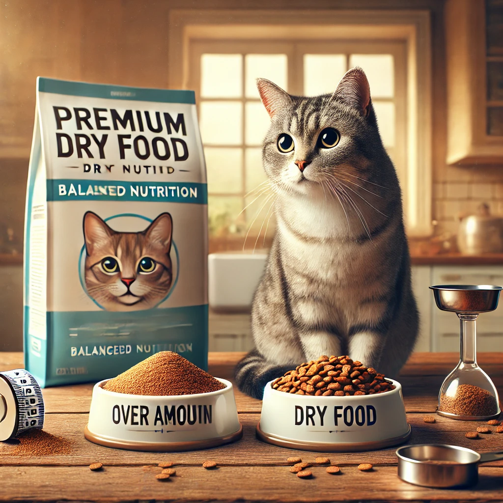 Dry cat food