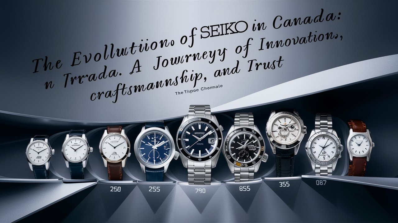 The Evolution of Seiko Watches in Canada: A Journey of Innovation, Craftsmanship, and Trust