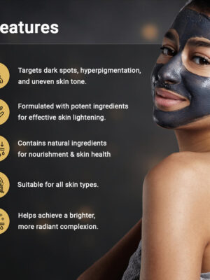 Skin Lightening & Peel Off Mask: Unlock Your Radiant Glow with Gleara