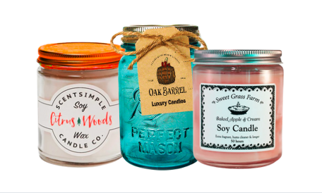 how to print labels for candle jars