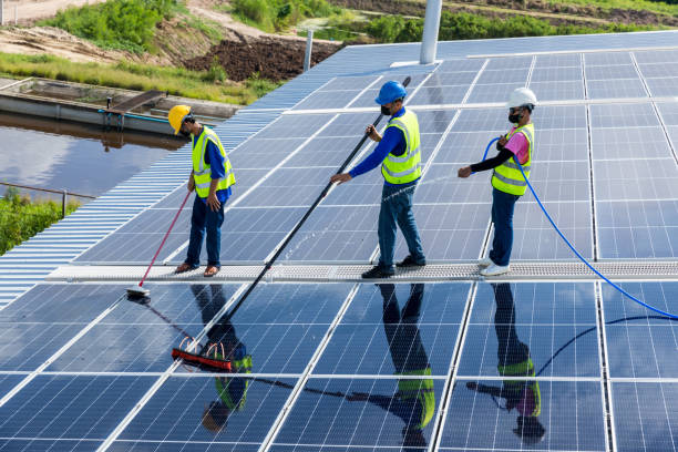 Solar washing