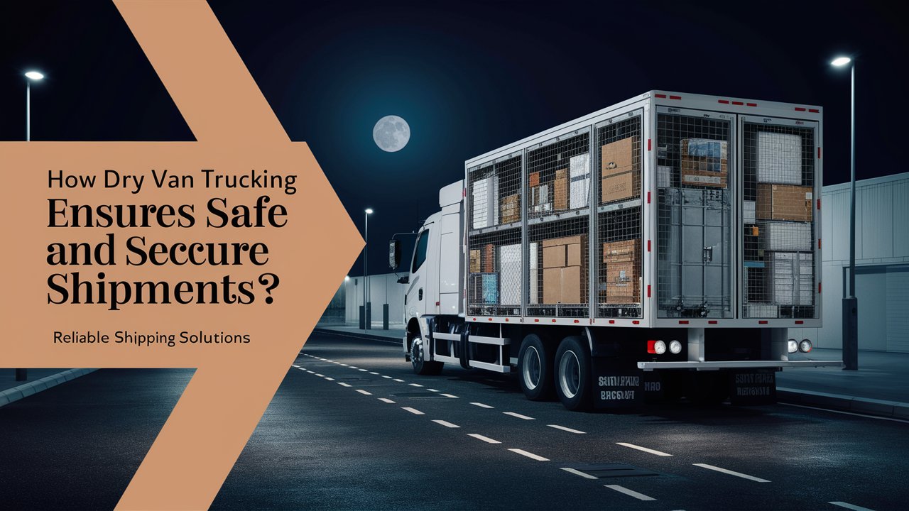 How Dry Van Trucking Ensures Safe and Secure Shipments?