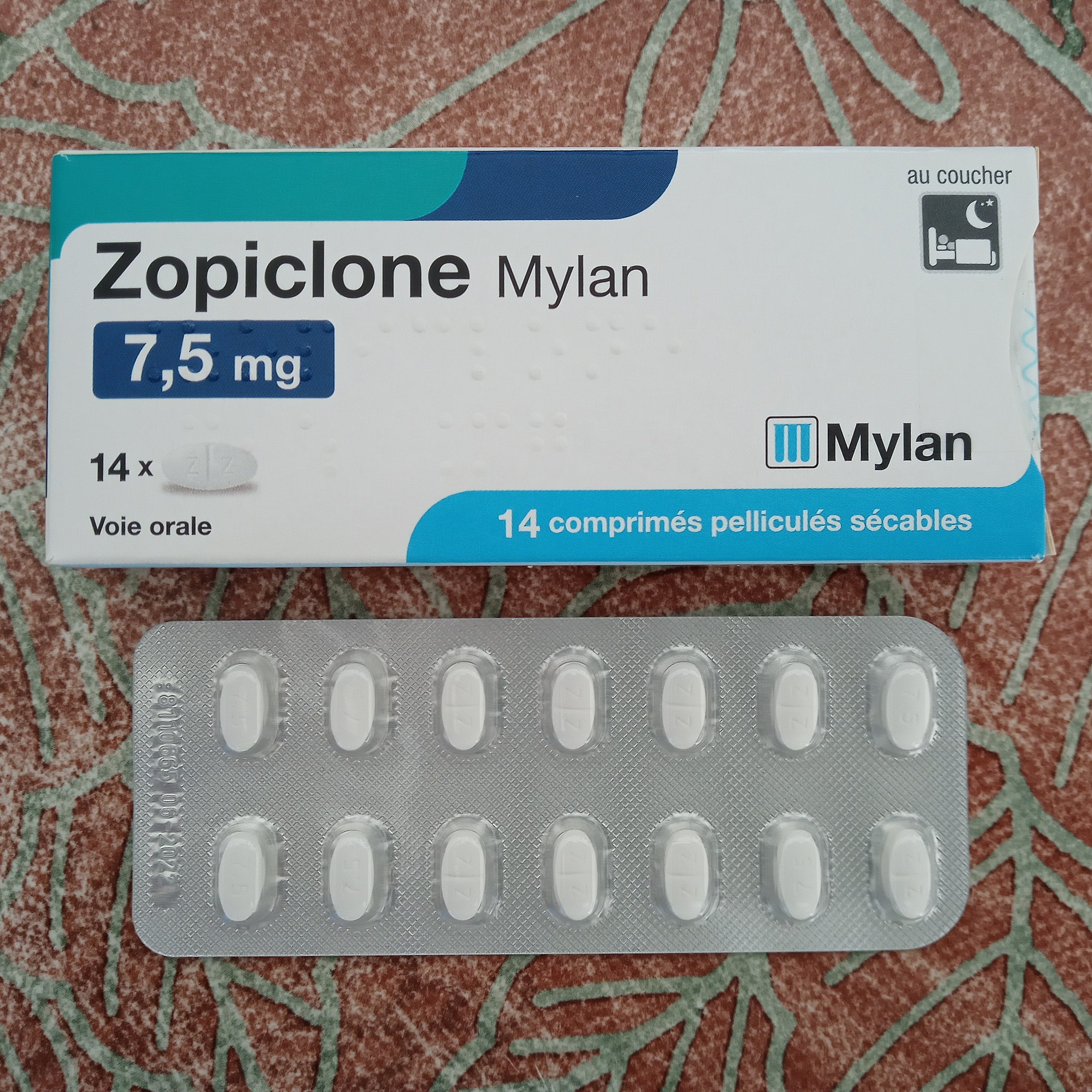 Zopiclone is een slaapmiddel dat wordt voorgeschreven voor de behandeling van kortdurende slapeloosheid.