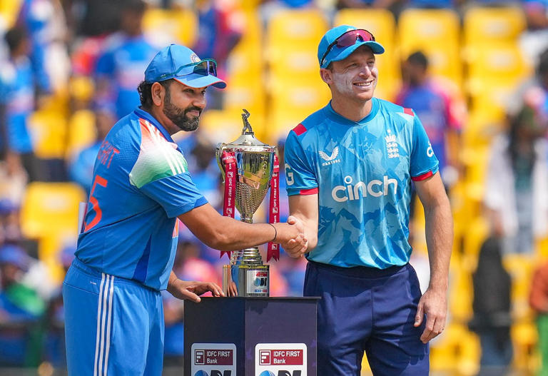 Rohit Sharma vs Jos Buttler in the ODI Series Opener