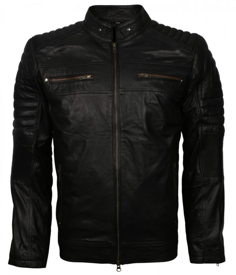 cafe racer leather jacket