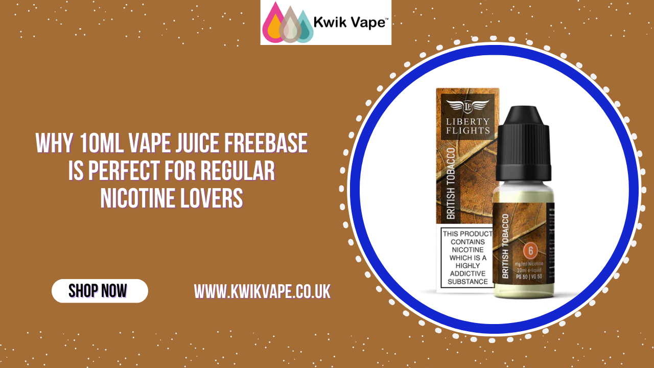 10ml Vape Juice Freebase