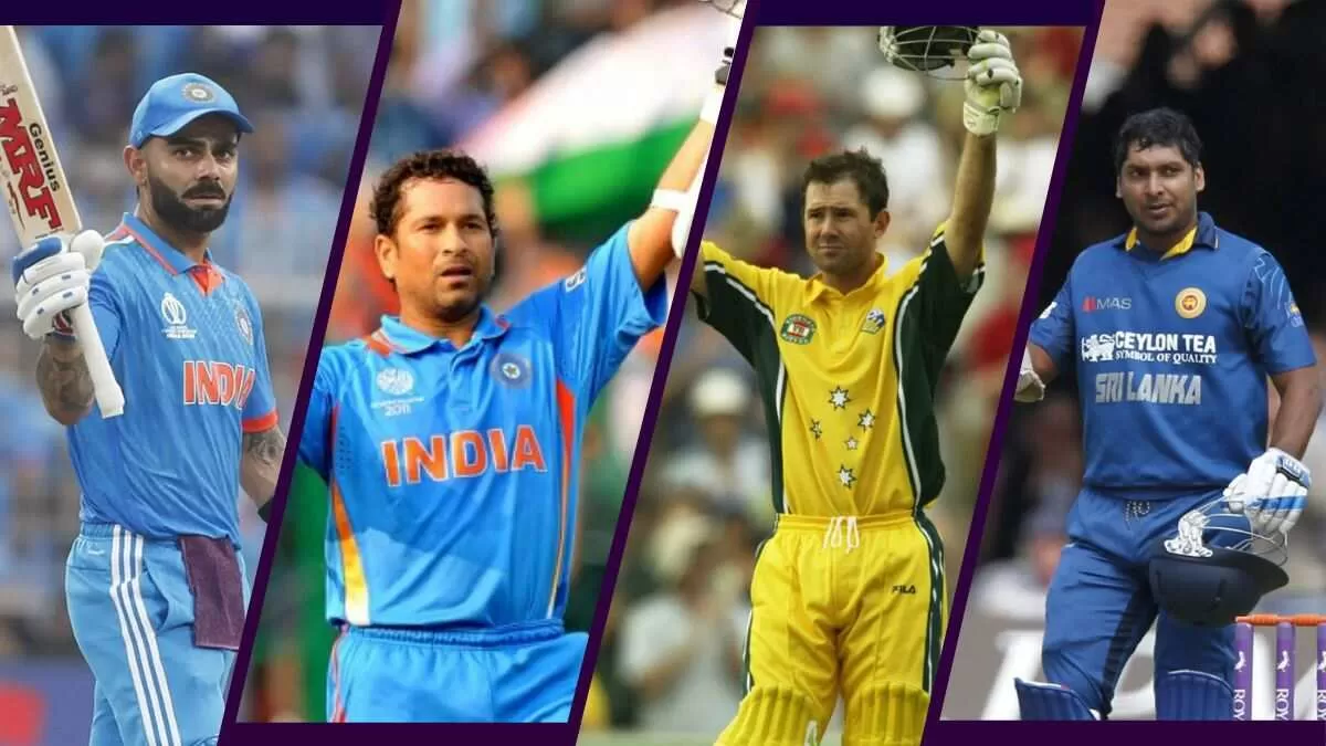 Top 5 Run Scorers in ODI Men’s World Cup History