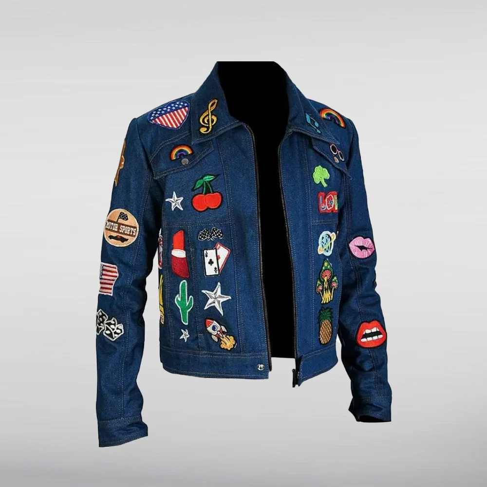 Rocketman Elton John Denim Jacket featuring bold, iconic designs