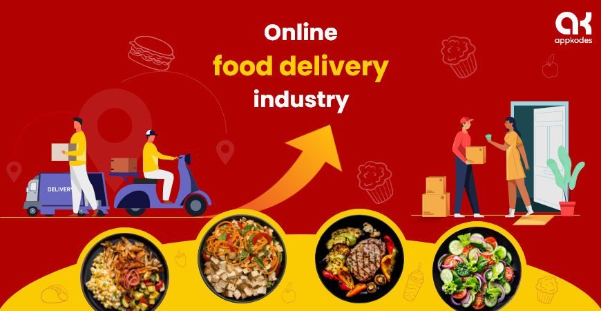 Food delivery app development