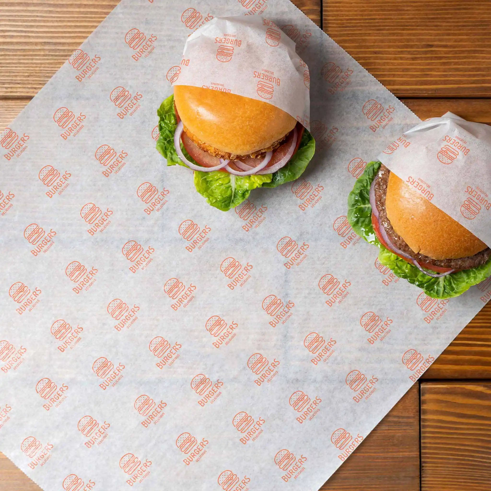 Custom Deli Paper Compostable Line with Your Logo