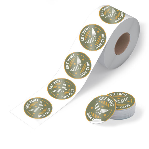 Custom Circle Roll Labels: Enhance Your Branding Effortlessly