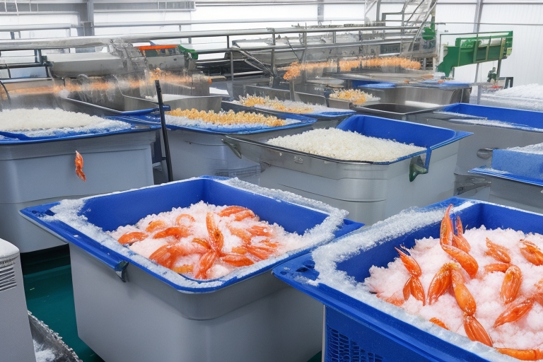 Frozen Shrimp Manufacturing Plant