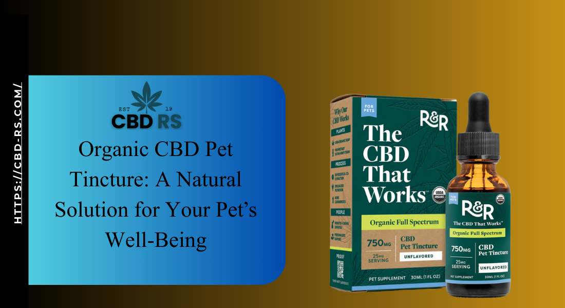 Organic CBD Pet Tincture