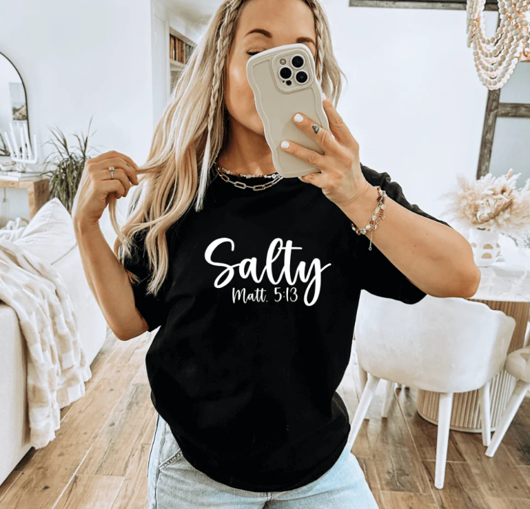 salty tee shirts