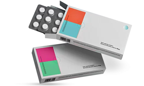printed medicine boxes