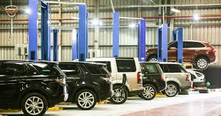 Land Rover garage in dubai