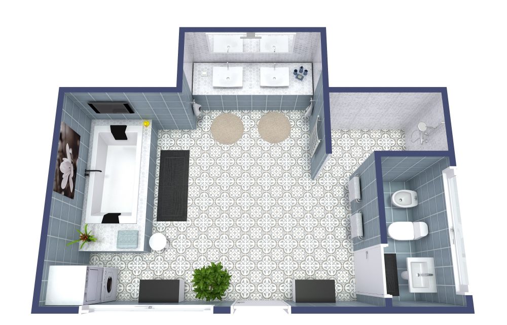 Master Bathroom Floor Plans