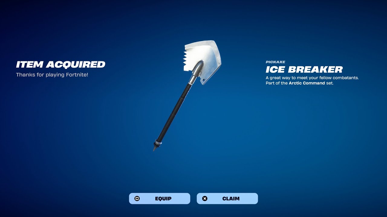 Icebreaker Fortnite