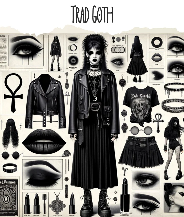 World of Types of Goth